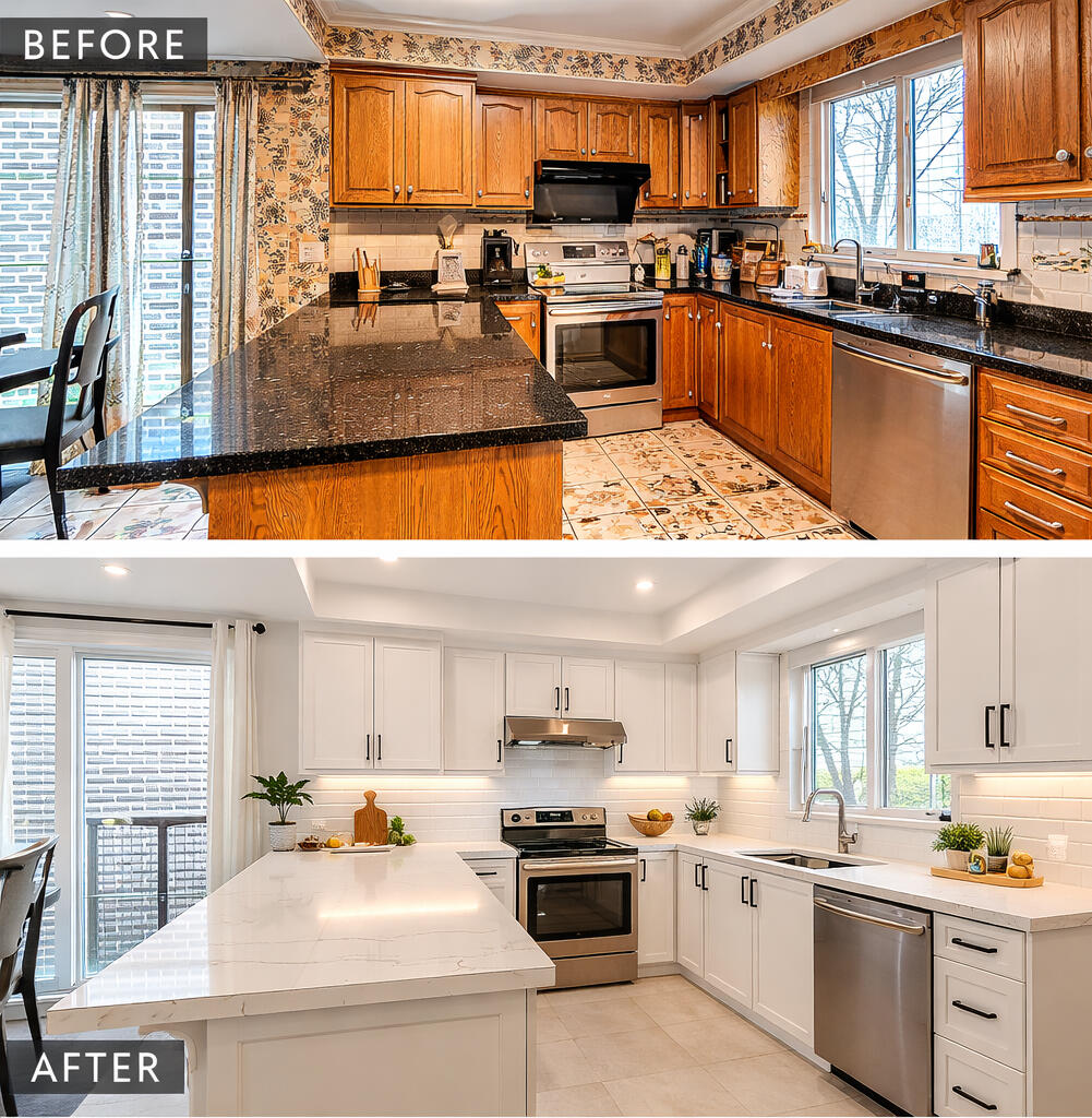 Before & After Kitchen Refresh